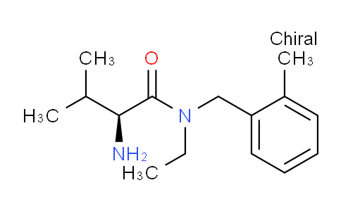 CAS No. 1306444-67-6, (S)-2-Amino-N-ethyl-3-methyl-N-(2-methylbenzyl)butanamide