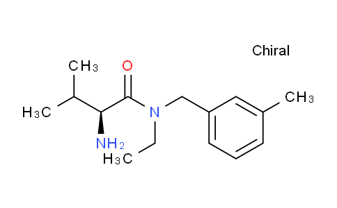 CAS No. 1306055-25-3, (S)-2-Amino-N-ethyl-3-methyl-N-(3-methylbenzyl)butanamide