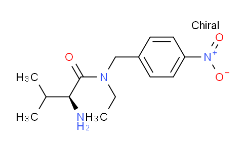 CAS No. 1353996-83-4, (S)-2-Amino-N-ethyl-3-methyl-N-(4-nitrobenzyl)butanamide