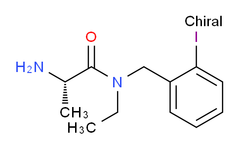 CAS No. 1353995-51-3, (S)-2-Amino-N-ethyl-N-(2-iodobenzyl)propanamide