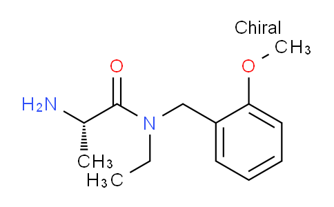 CAS No. 1354001-40-3, (S)-2-Amino-N-ethyl-N-(2-methoxybenzyl)propanamide
