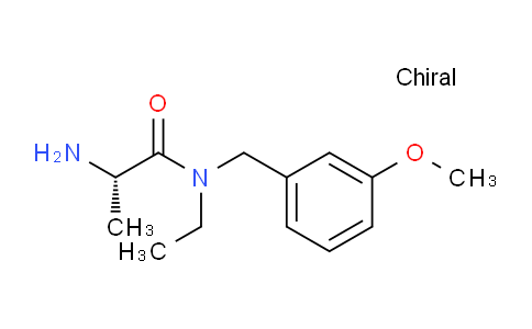 CAS No. 1353993-90-4, (S)-2-Amino-N-ethyl-N-(3-methoxybenzyl)propanamide