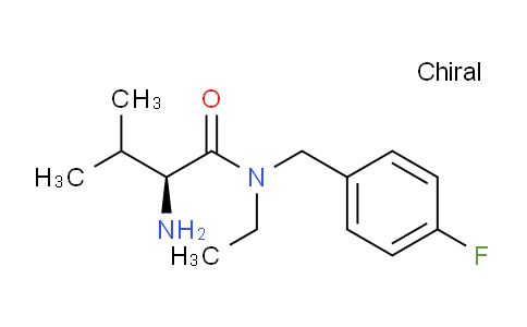 CAS No. 1353994-63-4, (S)-2-Amino-N-ethyl-N-(4-fluorobenzyl)-3-methylbutanamide