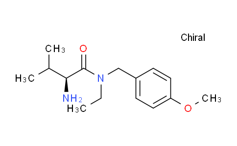 CAS No. 1306489-32-6, (S)-2-Amino-N-ethyl-N-(4-methoxybenzyl)-3-methylbutanamide