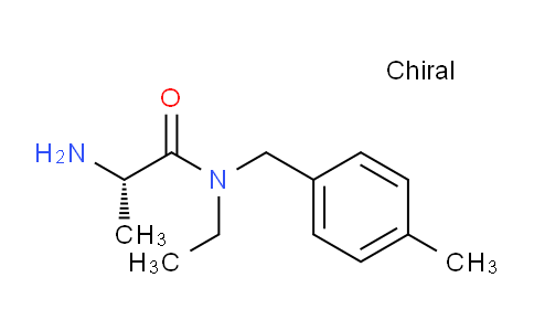 CAS No. 1353994-39-4, (S)-2-Amino-N-ethyl-N-(4-methylbenzyl)propanamide