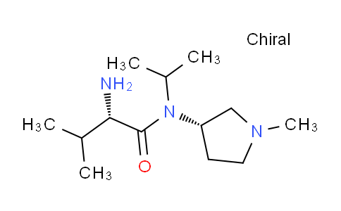 CAS No. 1401669-01-9, (S)-2-Amino-N-isopropyl-3-methyl-N-((S)-1-methylpyrrolidin-3-yl)butanamide