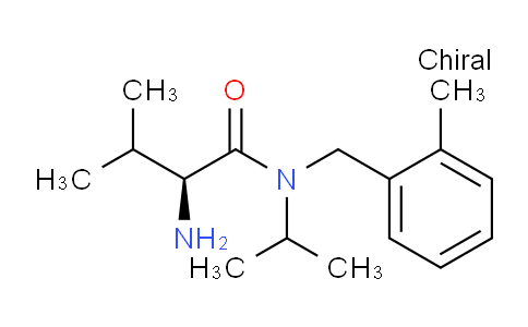 CAS No. 1354018-27-1, (S)-2-Amino-N-isopropyl-3-methyl-N-(2-methylbenzyl)butanamide