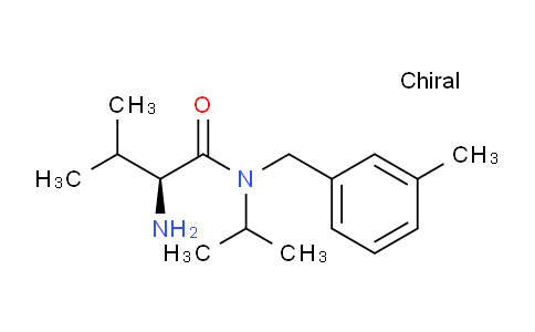 CAS No. 1354016-27-5, (S)-2-Amino-N-isopropyl-3-methyl-N-(3-methylbenzyl)butanamide