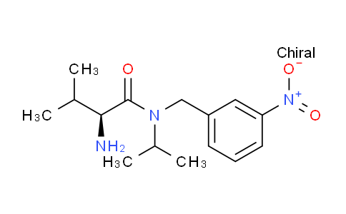 CAS No. 1354002-24-6, (S)-2-Amino-N-isopropyl-3-methyl-N-(3-nitrobenzyl)butanamide