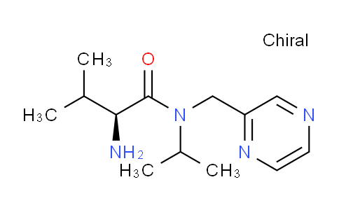 CAS No. 1353997-38-2, (S)-2-Amino-N-isopropyl-3-methyl-N-(pyrazin-2-ylmethyl)butanamide