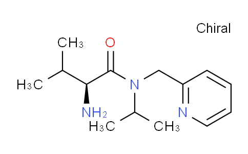 CAS No. 1306056-49-4, (S)-2-Amino-N-isopropyl-3-methyl-N-(pyridin-2-ylmethyl)butanamide