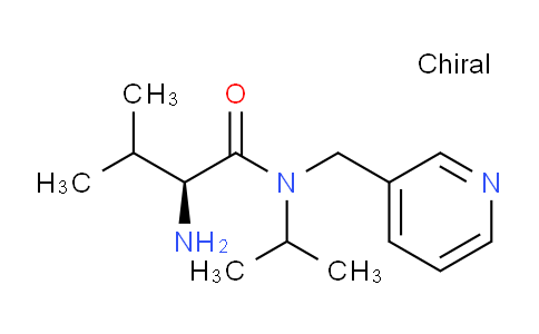 CAS No. 1307653-61-7, (S)-2-Amino-N-isopropyl-3-methyl-N-(pyridin-3-ylmethyl)butanamide