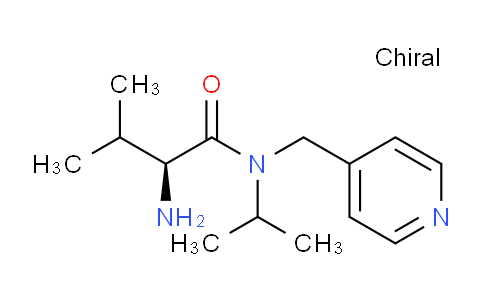 CAS No. 1353996-46-9, (S)-2-Amino-N-isopropyl-3-methyl-N-(pyridin-4-ylmethyl)butanamide