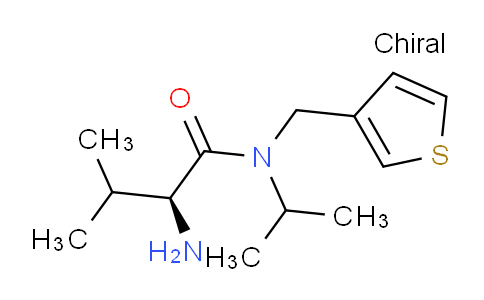CAS No. 1354011-02-1, (S)-2-Amino-N-isopropyl-3-methyl-N-(thiophen-3-ylmethyl)butanamide
