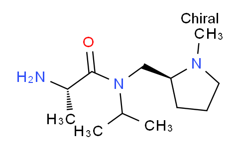 CAS No. 1401668-98-1, (S)-2-Amino-N-isopropyl-N-(((S)-1-methylpyrrolidin-2-yl)methyl)propanamide