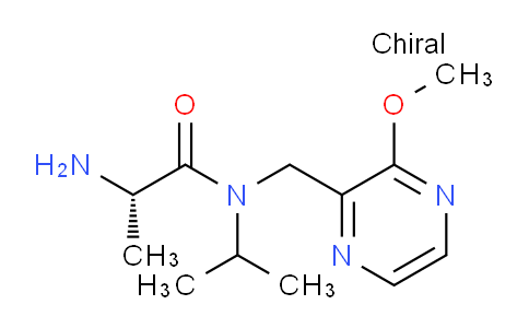 CAS No. 1354007-94-5, (S)-2-Amino-N-isopropyl-N-((3-methoxypyrazin-2-yl)methyl)propanamide