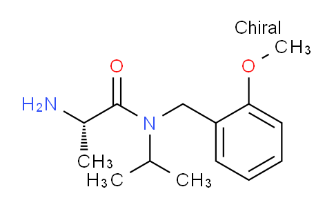 CAS No. 1354008-05-1, (S)-2-Amino-N-isopropyl-N-(2-methoxybenzyl)propanamide