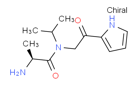 CAS No. 1354020-68-0, (S)-2-Amino-N-isopropyl-N-(2-oxo-2-(1H-pyrrol-2-yl)ethyl)propanamide