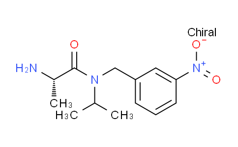 CAS No. 1354007-61-6, (S)-2-Amino-N-isopropyl-N-(3-nitrobenzyl)propanamide