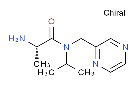 CAS No. 1353994-16-7, (S)-2-Amino-N-isopropyl-N-(pyrazin-2-ylmethyl)propanamide