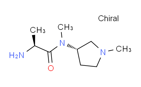 CAS No. 1401666-60-1, (S)-2-Amino-N-methyl-N-((S)-1-methylpyrrolidin-3-yl)propanamide