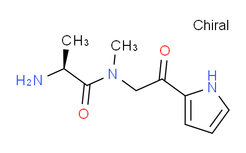 CAS No. 1353993-45-9, (S)-2-Amino-N-methyl-N-(2-oxo-2-(1H-pyrrol-2-yl)ethyl)propanamide