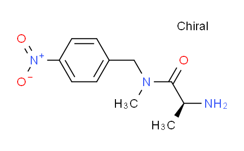 CAS No. 1354001-35-6, (S)-2-Amino-N-methyl-N-(4-nitrobenzyl)propanamide