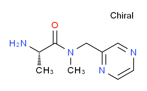 CAS No. 1354020-61-3, (S)-2-Amino-N-methyl-N-(pyrazin-2-ylmethyl)propanamide