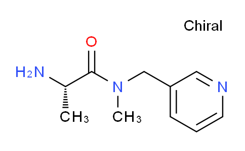 CAS No. 1308559-40-1, (S)-2-Amino-N-methyl-N-(pyridin-3-ylmethyl)propanamide