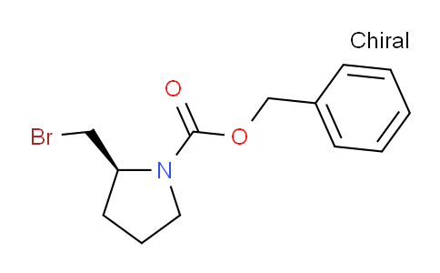 CAS No. 128510-24-7, (S)-2-Bromomethyl-pyrrolidine-1-carboxylic acid benzyl ester