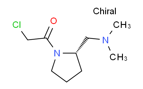 CAS No. 1354020-21-5, (S)-2-Chloro-1-(2-((dimethylamino)methyl)pyrrolidin-1-yl)ethanone