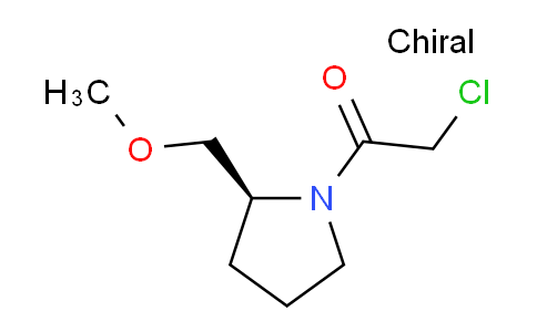 CAS No. 1353992-79-6, (S)-2-Chloro-1-(2-(methoxymethyl)pyrrolidin-1-yl)ethanone