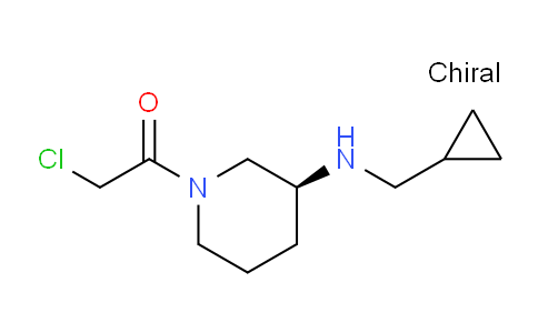 CAS No. 1353993-14-2, (S)-2-Chloro-1-(3-((cyclopropylmethyl)amino)piperidin-1-yl)ethanone