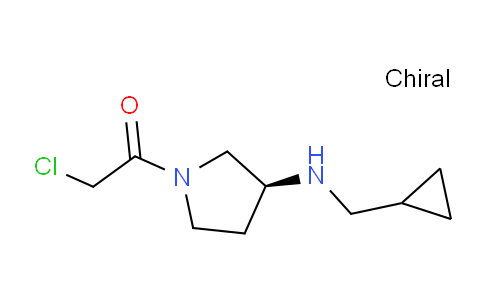 CAS No. 1354010-73-3, (S)-2-Chloro-1-(3-((cyclopropylmethyl)amino)pyrrolidin-1-yl)ethanone