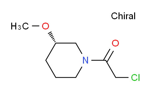 CAS No. 1353992-83-2, (S)-2-Chloro-1-(3-methoxypiperidin-1-yl)ethanone