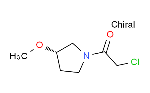 CAS No. 1354011-24-7, (S)-2-Chloro-1-(3-methoxypyrrolidin-1-yl)ethanone
