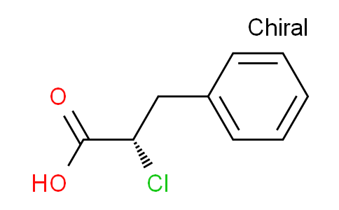 CAS No. 41998-38-3, (S)-2-Chloro-3-phenylpropanoic acid