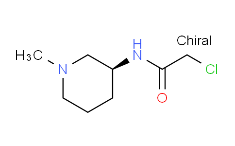 CAS No. 1354002-66-6, (S)-2-Chloro-N-(1-methylpiperidin-3-yl)acetamide