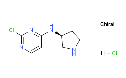 CAS No. 1289584-97-9, (S)-2-Chloro-N-(pyrrolidin-3-yl)pyrimidin-4-amine hydrochloride