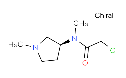 CAS No. 1354007-35-4, (S)-2-Chloro-N-methyl-N-(1-methylpyrrolidin-3-yl)acetamide