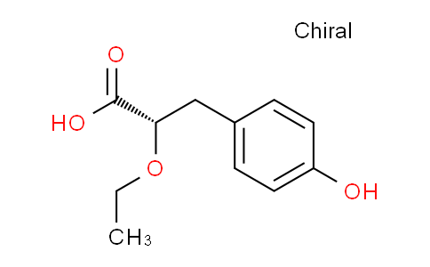 CAS No. 325793-65-5, (S)-2-Ethoxy-3-(4-hydroxyphenyl)propanoic acid