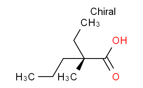 CAS No. 159225-52-2, (S)-2-Ethyl-2-methylpentanoic acid