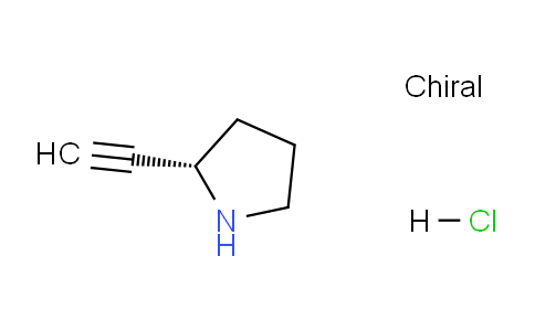 CAS No. 190602-33-6, (S)-2-Ethynylpyrrolidine hydrochloride