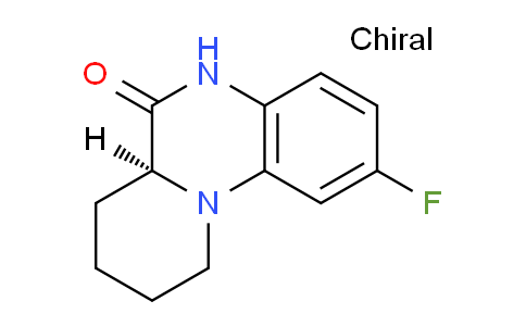 CAS No. 1439922-11-8, (S)-2-Fluoro-7,8,9,10-tetrahydro-5H-pyrido[1,2-a]quinoxalin-6(6aH)-one
