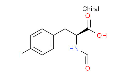 CAS No. 52721-77-4, (S)-2-Formamido-3-(4-iodophenyl)propanoic acid