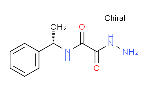 CAS No. 6152-25-6, (S)-2-Hydrazinyl-2-oxo-N-(1-phenylethyl)acetamide