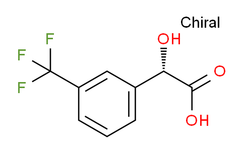 CAS No. 1198319-99-1, (S)-2-Hydroxy-2-(3-(trifluoromethyl)phenyl)acetic acid