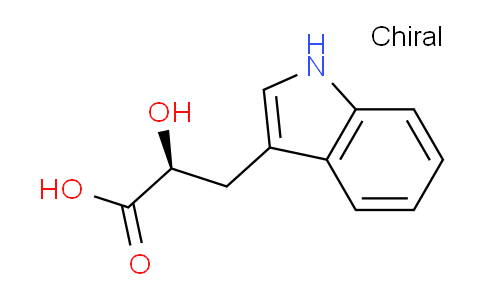 CAS No. 7417-65-4, (S)-2-Hydroxy-3-(1H-indol-3-yl)propanoic acid