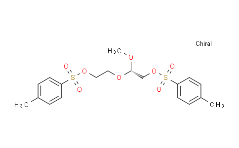 CAS No. 136418-25-2, (S)-2-Methoxy-2-(2-(tosyloxy)ethoxy)ethyl 4-methylbenzenesulfonate