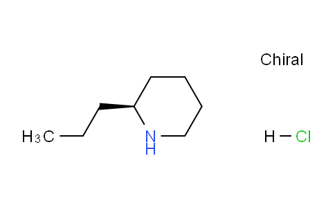 CAS No. 555-92-0, (S)-2-Propylpiperidine hydrochloride